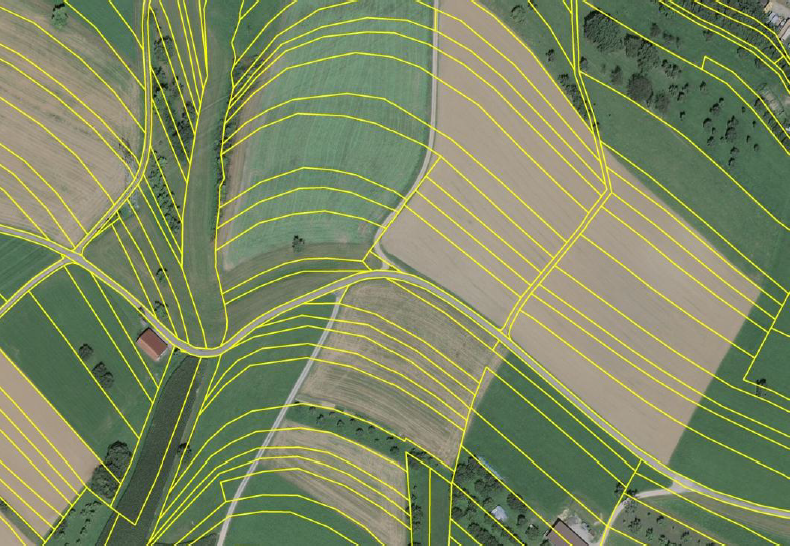 Kleinteilige Parzellenstruktur (Quelle: kopa.ch)