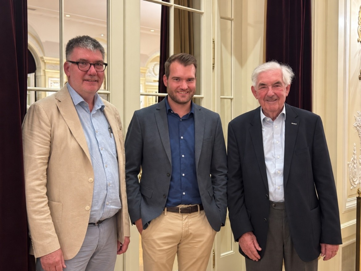 Drei Generationen mit eidgenössischem Geometerpatent: Christoph Koch, Andreas Koch und Franz Koch
